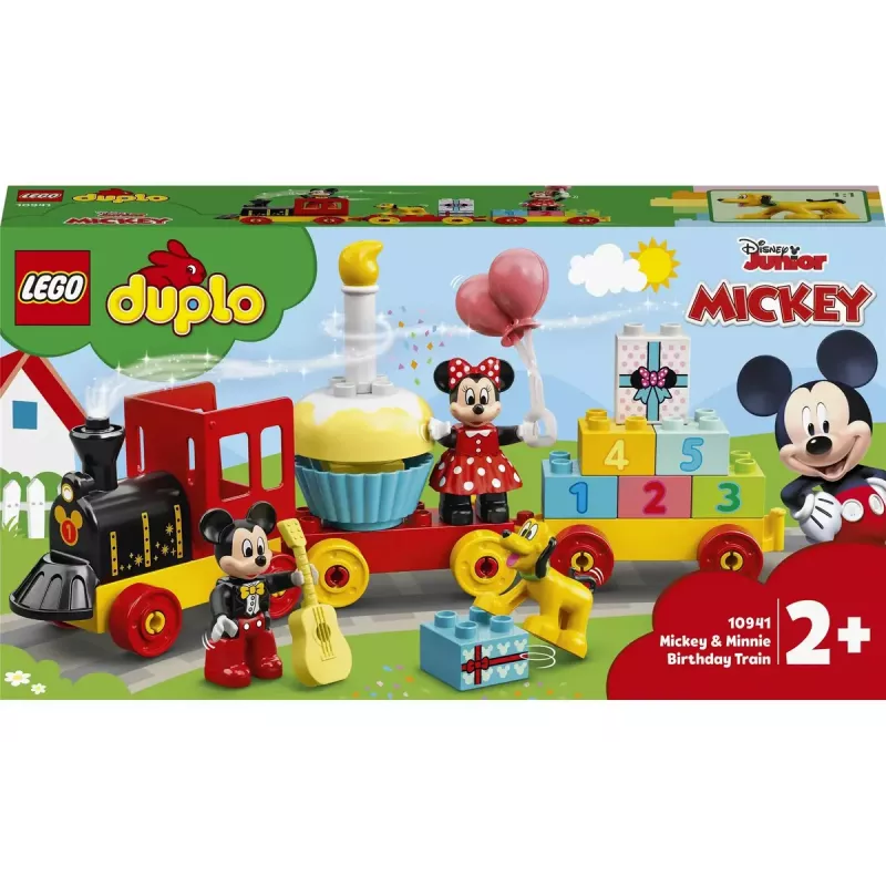 LEGO DUPLO set 10941 Mickey and Minnie's Birthday — DUPLO figures, 22 pieces, for ages 2+