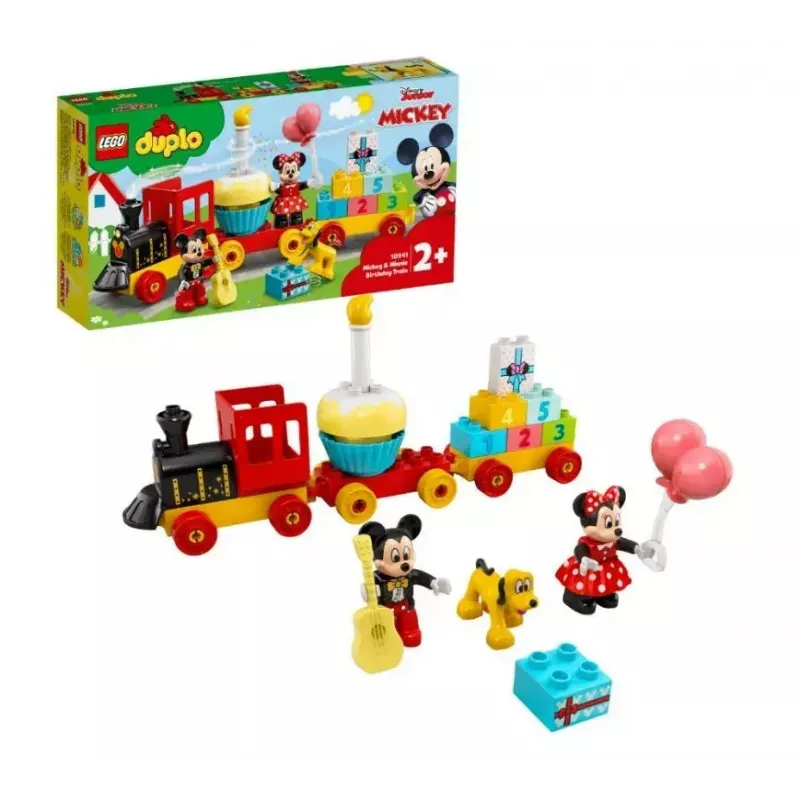 LEGO DUPLO set 10941 Mickey and Minnie's Birthday — DUPLO figures, 22 pieces, for ages 2+