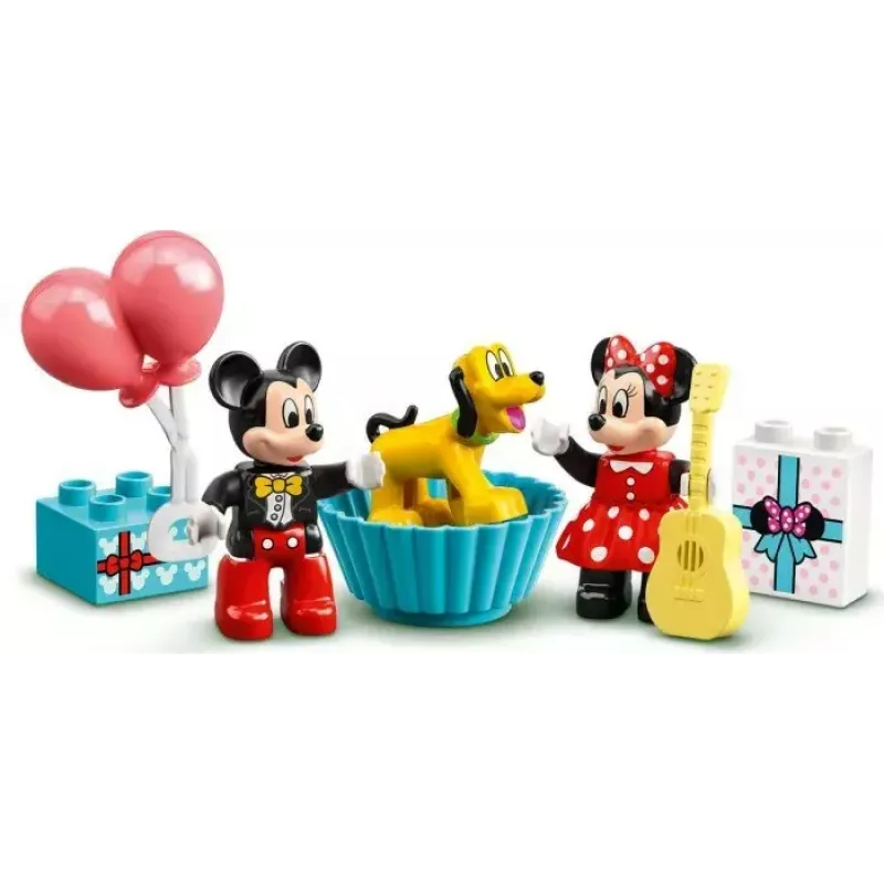 LEGO DUPLO set 10941 Mickey and Minnie's Birthday — DUPLO figures, 22 pieces, for ages 2+