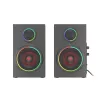 GENESIS Helium 300 BT speaker set 24 W PC/Laptop Black 2.0 channels 2-way Bluetooth