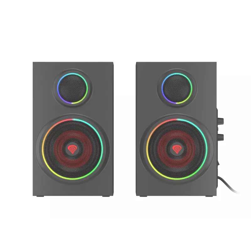 GENESIS Helium 300 BT speaker set 24 W PC/Laptop Black 2.0 channels 2-way Bluetooth