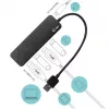 USB Hub i-tec USB 3.0 Metal HUB 4 Port with individual On/Off Switches