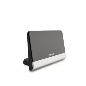 Philips Digital TV antenna SDV6222/12, Black, Silver, 48 dBi, FM, UHF, VHF, 1.8 m, 210 x 100 x 140 mm, Coax