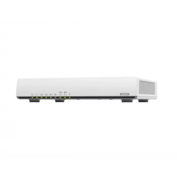 QNAP QHora-301W wireless router 10 Gigabit Ethernet Dual-band (2.4 GHz / 5 GHz) White