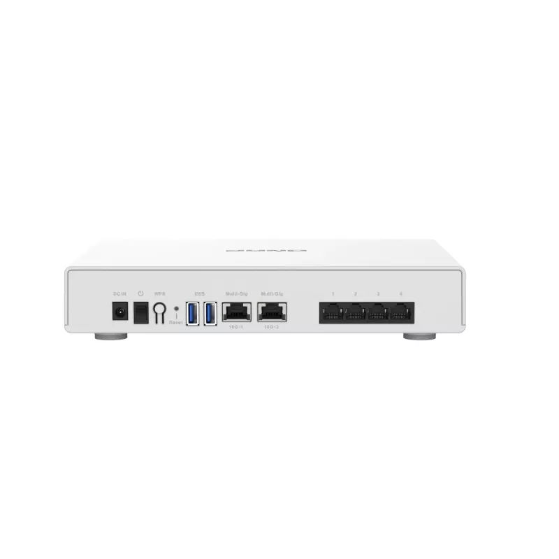 QNAP QHora-301W wireless router 10 Gigabit Ethernet Dual-band (2.4 GHz / 5 GHz) White