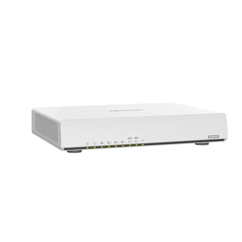 QNAP QHora-301W wireless router 10 Gigabit Ethernet Dual-band (2.4 GHz / 5 GHz) White