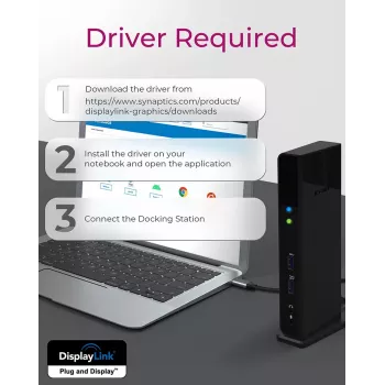 ICY BOX IB-DK2251AC Wired USB 3.2 Gen 2 (3.1 Gen 2) Type-A Black