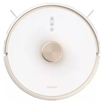 Robot Vacuum Cleaner Lenovo T1s Bagless White