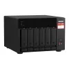 QNAP TS-673A NAS Tower Ryzen Embedded V1500B 8 GB DDR4 0 TB QNAP Turbo System Black