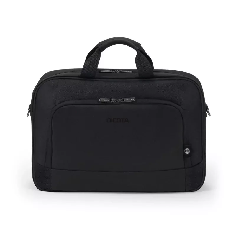 DICOTA Eco Top Traveller Base - 13-14.1in Notebook Case - Black / 300d Rpet Polyester