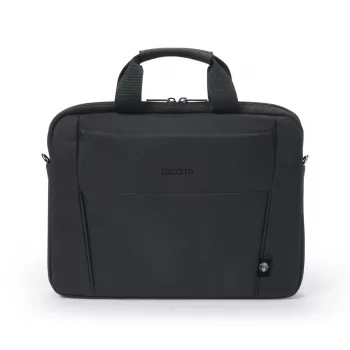 DICOTA Eco Slim Case Base - 13-14.1in Notebook Case - Black / 300d Rpet Polyester