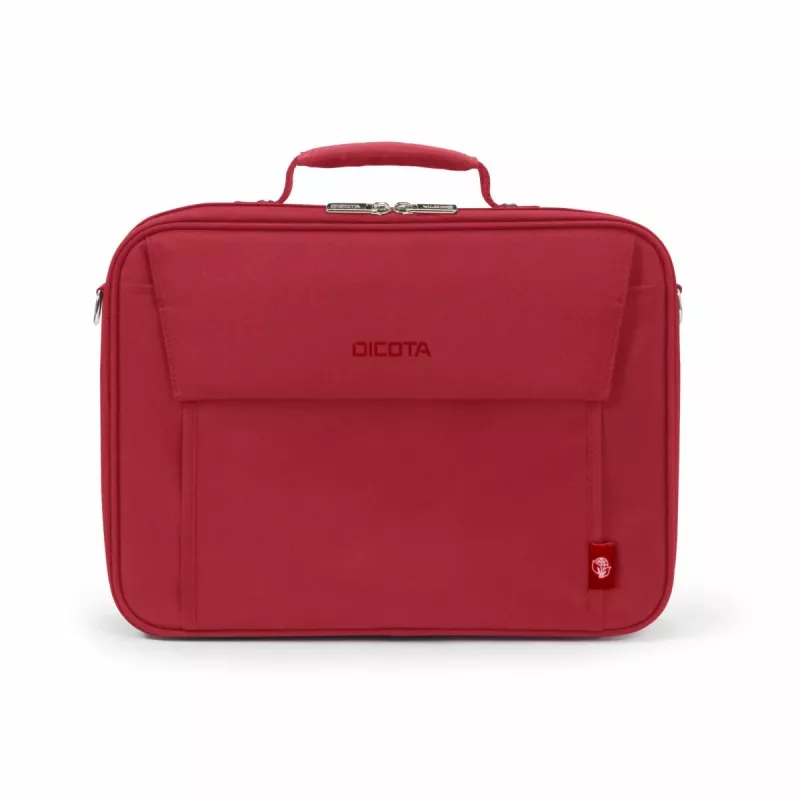 DICOTA Eco Multi Base - 14-15.6in Notebook Case - Red / 300d Rpet Polyester