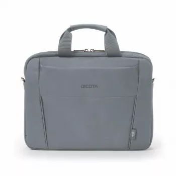 DICOTA Eco Slim Case Base - 13-14.1in Notebook Case - Grey / 300d Rpet Polyester