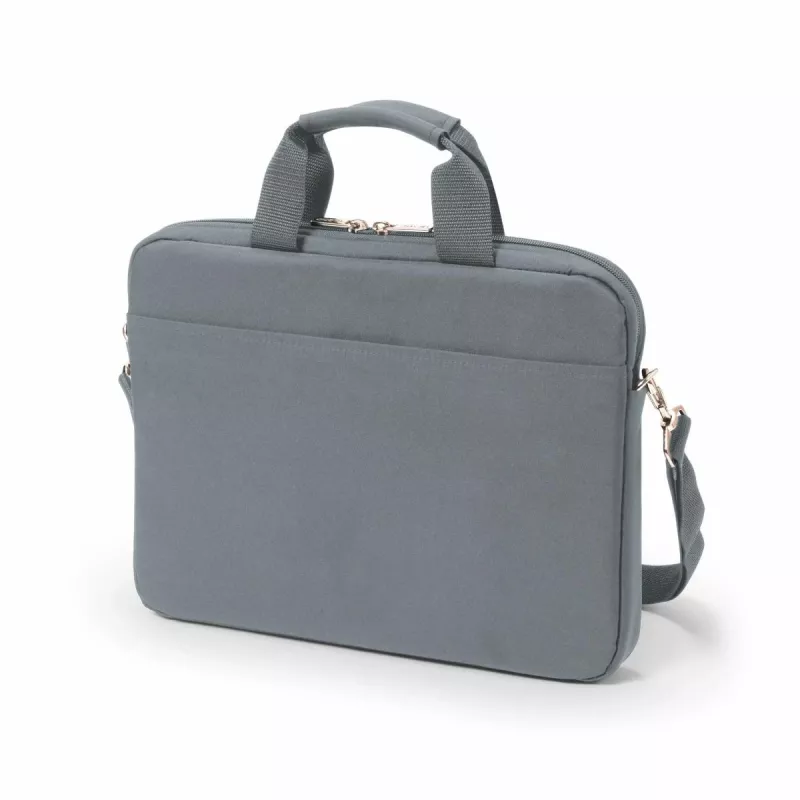 DICOTA Eco Slim Case Base - 13-14.1in Notebook Case - Grey / 300d Rpet Polyester