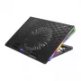 Notebook cooling pad ESPERANZA EGC101 — 1 fan 18 cm, 76 cfm, 800 RPM, 5 height positions, LCD, USB powered