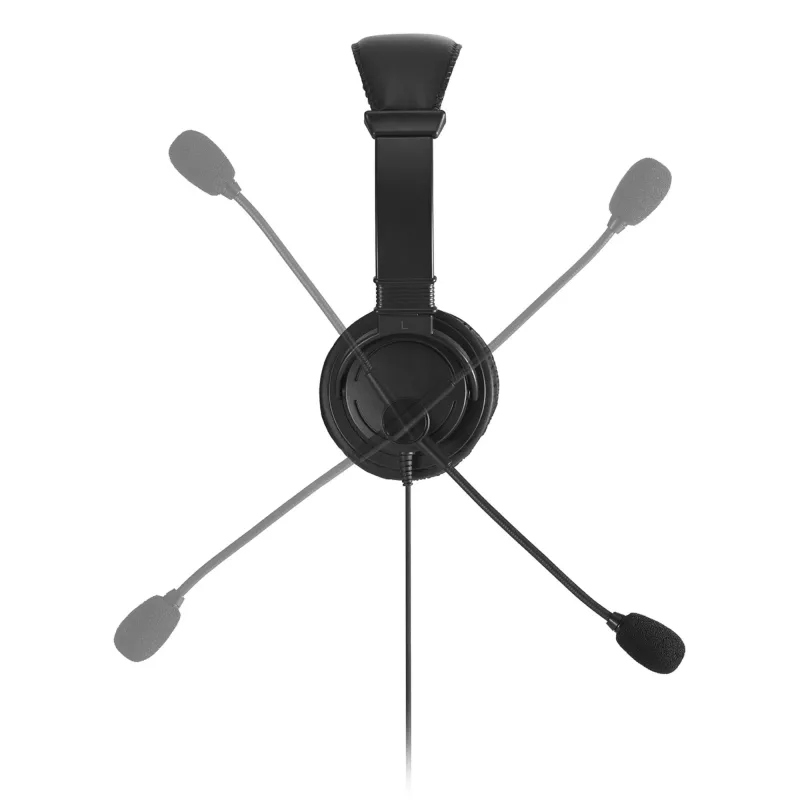 Kensington Classic USB-C Headset with Mic, Wired, Calls/Music, Headset, Black