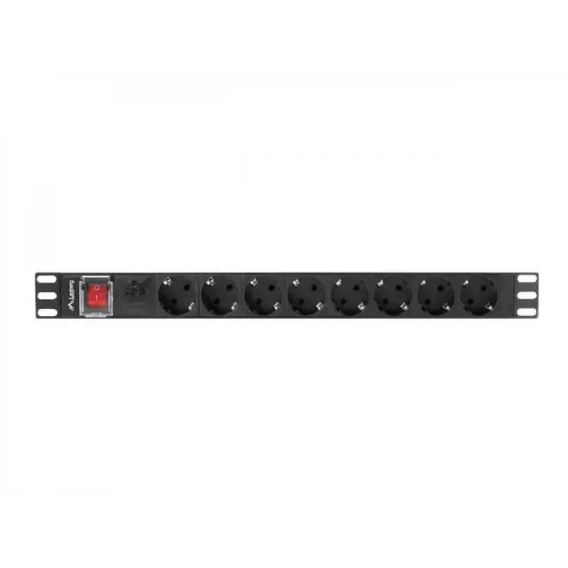 Power Distribution Unit PDU Lanberg PDU-08F-0200-BK
