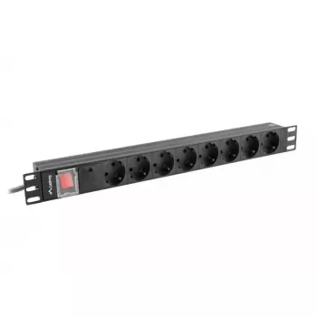 Power Distribution Unit PDU Lanberg PDU-08F-0200-BK