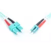 DIGITUS Fiber Optic Patch Cord, LC to SC Multimode 50/125 µ, Duplex Length 3m Class OM3