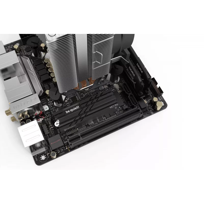 be quiet! MC1 PRO Solid-state drive Heatsink/Radiator Black 1 pc(s)