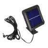Outdoor solar LED floodlight MACLEAN MCE438, 5W, 400 lm, IP44, Li-Ion 5.2V, wall-mounted, white light, black
