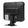 Outdoor solar LED floodlight MACLEAN MCE438, 5W, 400 lm, IP44, Li-Ion 5.2V, wall-mounted, white light, black