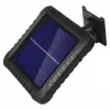 Outdoor solar LED floodlight MACLEAN MCE438, 5W, 400 lm, IP44, Li-Ion 5.2V, wall-mounted, white light, black