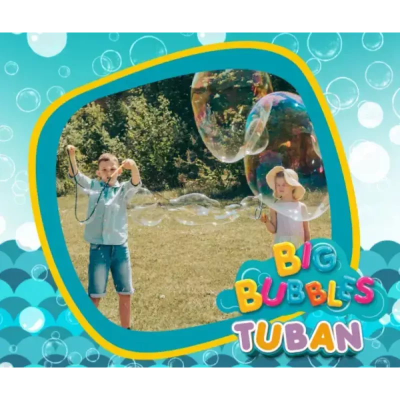 Bubble set Tuban MEGA SET FOR BIG BUBBLES Recommended age 3 years