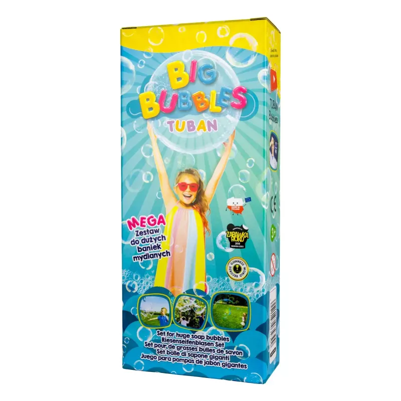 Bubble set Tuban MEGA SET FOR BIG BUBBLES Recommended age 3 years