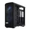 PC Tower case Fractal Design Torrent Tower Black — supports ATX/EATX/ITX, 2x180mm front fans, 2x3.5 inch bays, 4x2.5 inch bays, tempered glass
