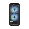 PC Tower case Fractal Design Torrent Tower Black — supports ATX/EATX/ITX, 2x180mm front fans, 2x3.5 inch bays, 4x2.5 inch bays, tempered glass
