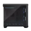 PC Tower case Fractal Design Torrent Tower Black — supports ATX/EATX/ITX, 2x180mm front fans, 2x3.5 inch bays, 4x2.5 inch bays, tempered glass