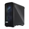 PC Tower case Fractal Design Torrent Tower Black — supports ATX/EATX/ITX, 2x180mm front fans, 2x3.5 inch bays, 4x2.5 inch bays, tempered glass