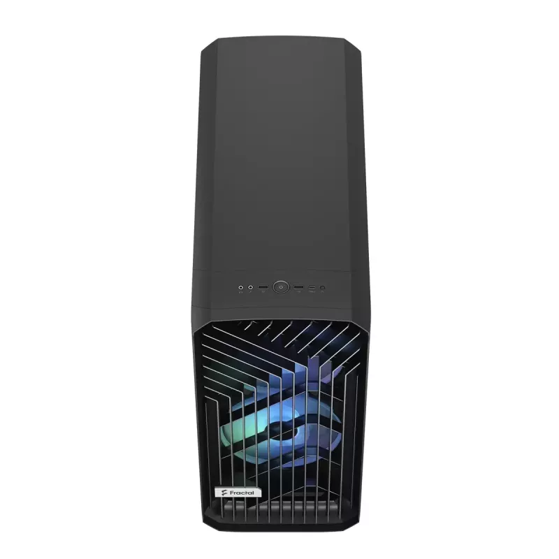 PC Tower case Fractal Design Torrent Tower Black — supports ATX/EATX/ITX, 2x180mm front fans, 2x3.5 inch bays, 4x2.5 inch bays, tempered glass