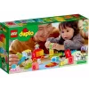 LEGO DUPLO number train 10954 – early learning train with numbered carriages for counting and sorting