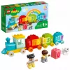 LEGO DUPLO number train 10954 – early learning train with numbered carriages for counting and sorting