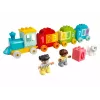 LEGO DUPLO number train 10954 – early learning train with numbered carriages for counting and sorting