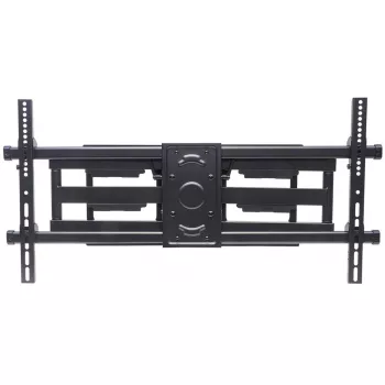 Manhattan Wall Mount for TV & Monitors (Full Motion), For screens 37 inch to 75 inch, VESA compatibility: all between 200x200mm to 800x400mm - check the dimensions of the four mounting holes on back of screen to ensure it fits, Max 75kg, Black, Bracket, Lifetime Warranty