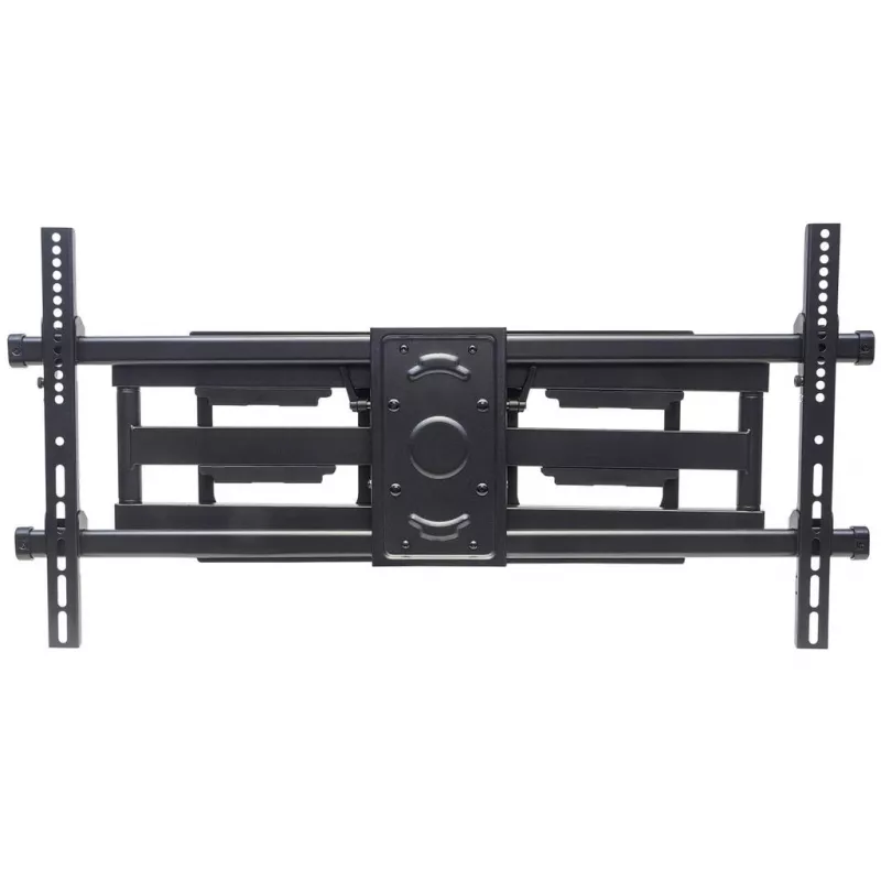 Manhattan Wall Mount for TV & Monitors (Full Motion), For screens 37 inch to 75 inch, VESA compatibility: all between 200x200mm to 800x400mm - check the dimensions of the four mounting holes on back of screen to ensure it fits, Max 75kg, Black, Bracket, Lifetime Warranty