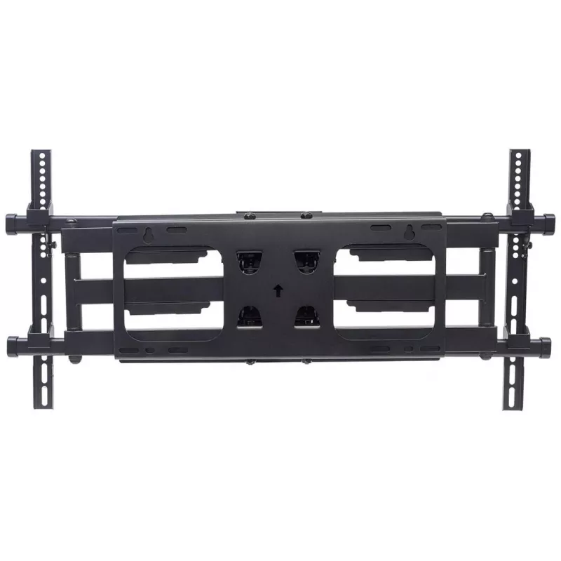 Manhattan Wall Mount for TV & Monitors (Full Motion), For screens 37 inch to 75 inch, VESA compatibility: all between 200x200mm to 800x400mm - check the dimensions of the four mounting holes on back of screen to ensure it fits, Max 75kg, Black, Bracket, Lifetime Warranty