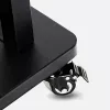 Portable flat panel floor stand TECHLY Signage Display Mount ICA-TR30 — for 55 inch–100 inch screens, VESA 1200x600, max load 150 kg, wheels, black