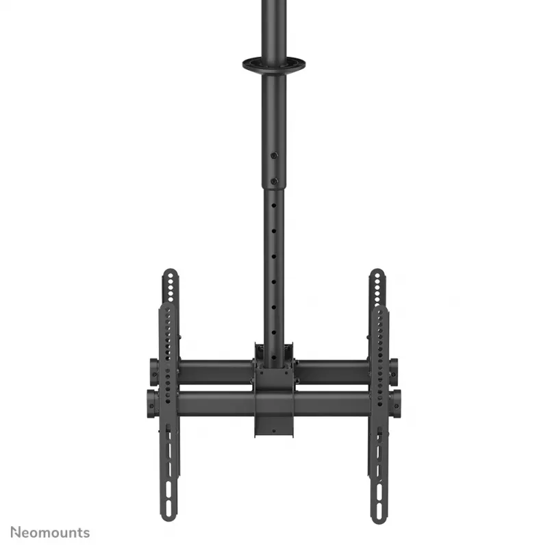 Neomounts NM-C440DBLACK Dual monitor/TV mount ceiling 32-60 inch - h 56-91 cm