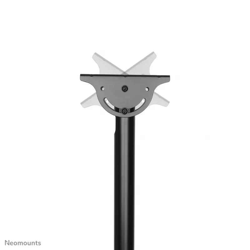 Neomounts NM-C440DBLACK Dual monitor/TV mount ceiling 32-60 inch - h 56-91 cm