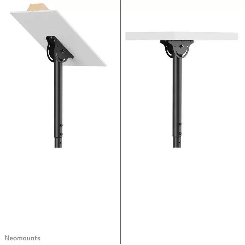 Neomounts NM-C440DBLACK Dual monitor/TV mount ceiling 32-60 inch - h 56-91 cm