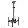 Neomounts NM-C440DBLACK Dual monitor/TV mount ceiling 32-60 inch - h 56-91 cm