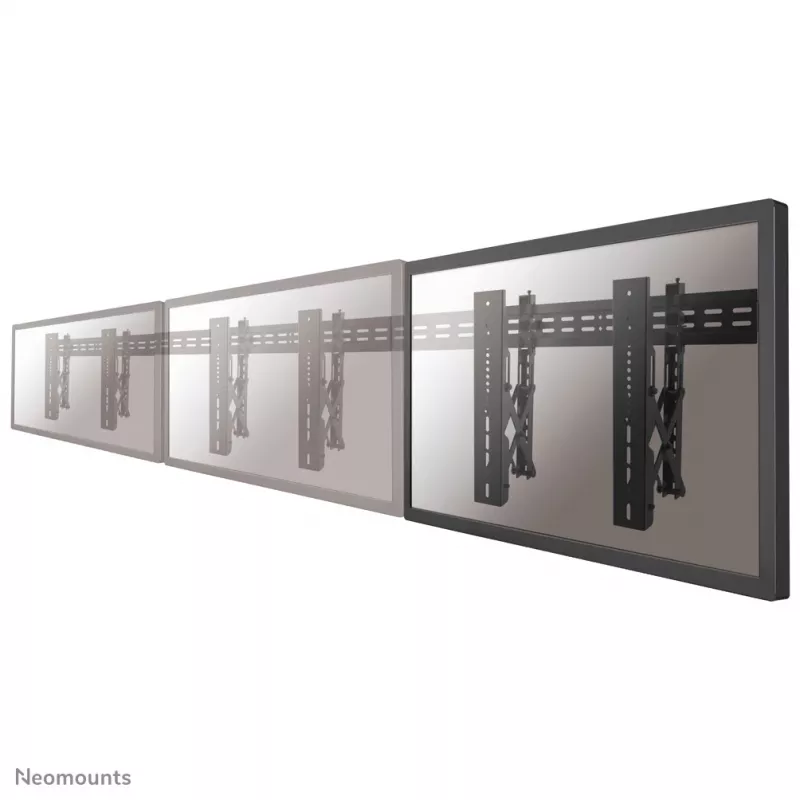 Neomounts LED-VW1000BLACK Videowall wall mount 40-75 inch - pull-out - max 50 kg