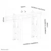 Neomounts LED-VW1000BLACK Videowall wall mount 40-75 inch - pull-out - max 50 kg