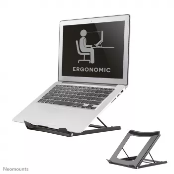 Neomounts NSLS075BLACK Laptop stand 10-16 inch - foldable - compact - universal