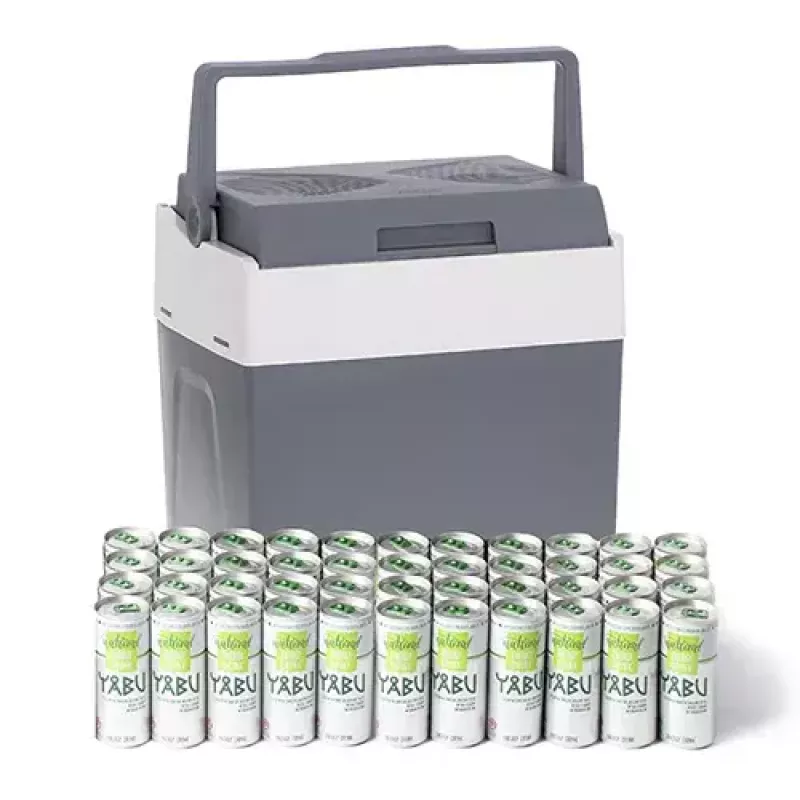 Adler AD 8078 Portable Electric Cool Box, 28 L, Grey/White