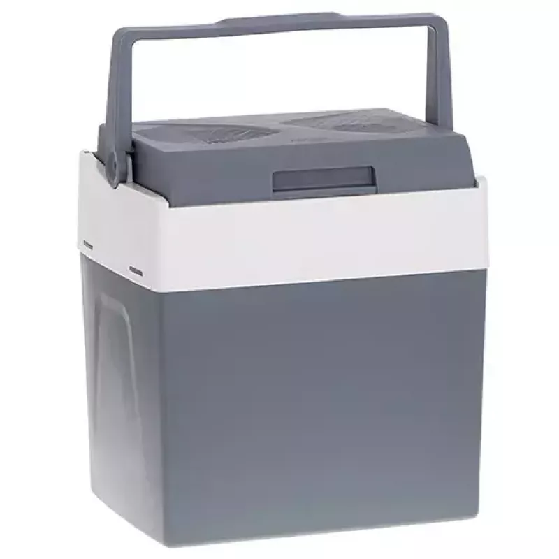 Adler AD 8078 Portable Electric Cool Box, 28 L, Grey/White